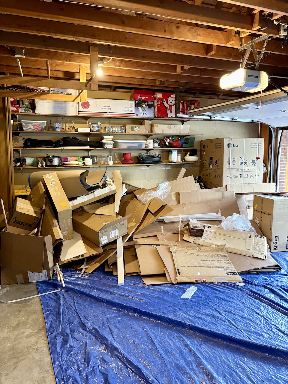 Messy Garage